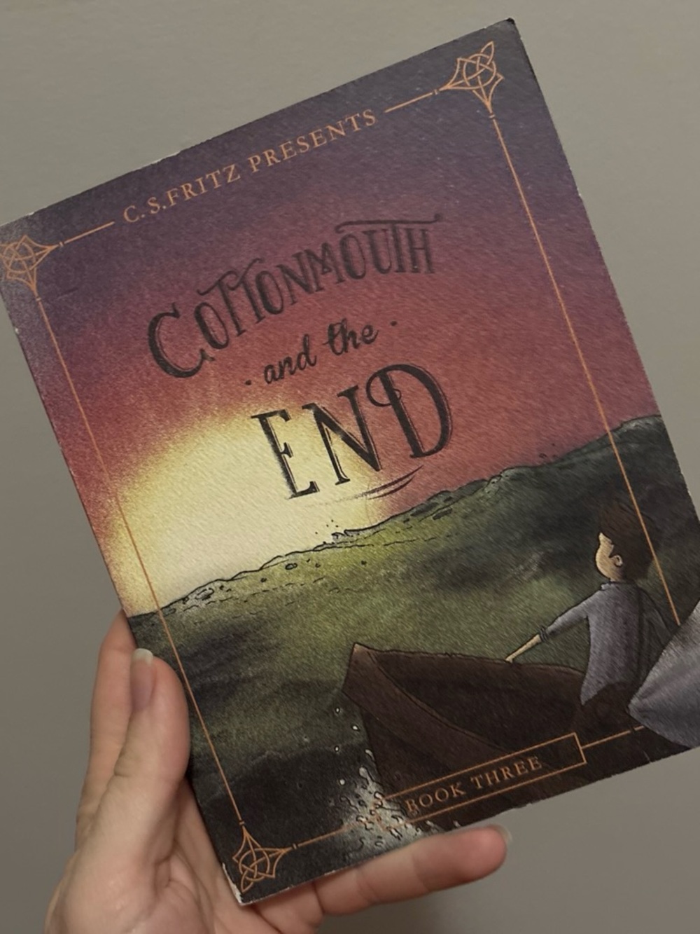 Cottonmouth and the End - Illustrated Adventure Book (Purple/Green)